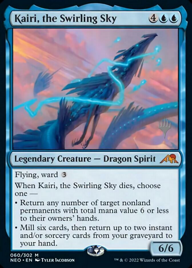 Kairi, the Swirling Sky (Promo Pack) [Kamigawa: Neon Dynasty Promos] | North Valley Games