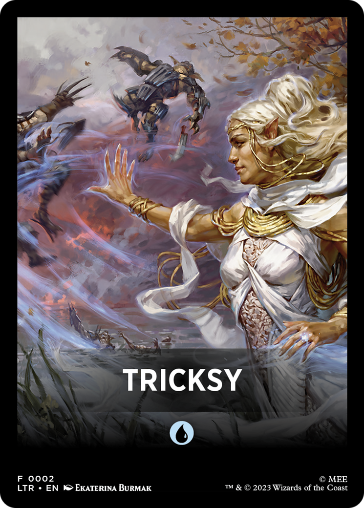 Tricksy Theme Card [The Lord of the Rings: Tales of Middle-Earth Tokens] | North Valley Games