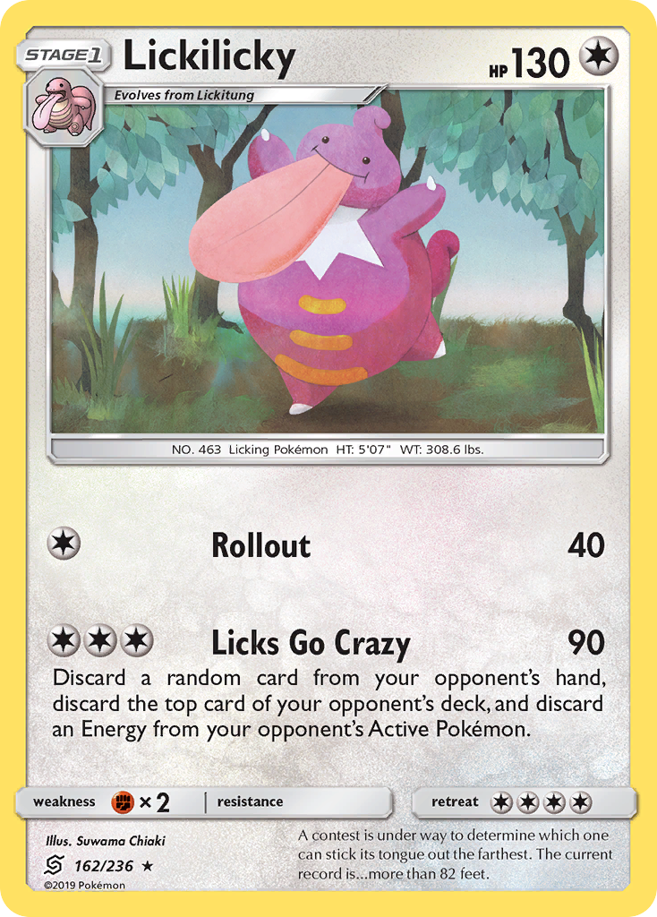 Lickilicky (162/236) [Sun & Moon: Unified Minds] | North Valley Games