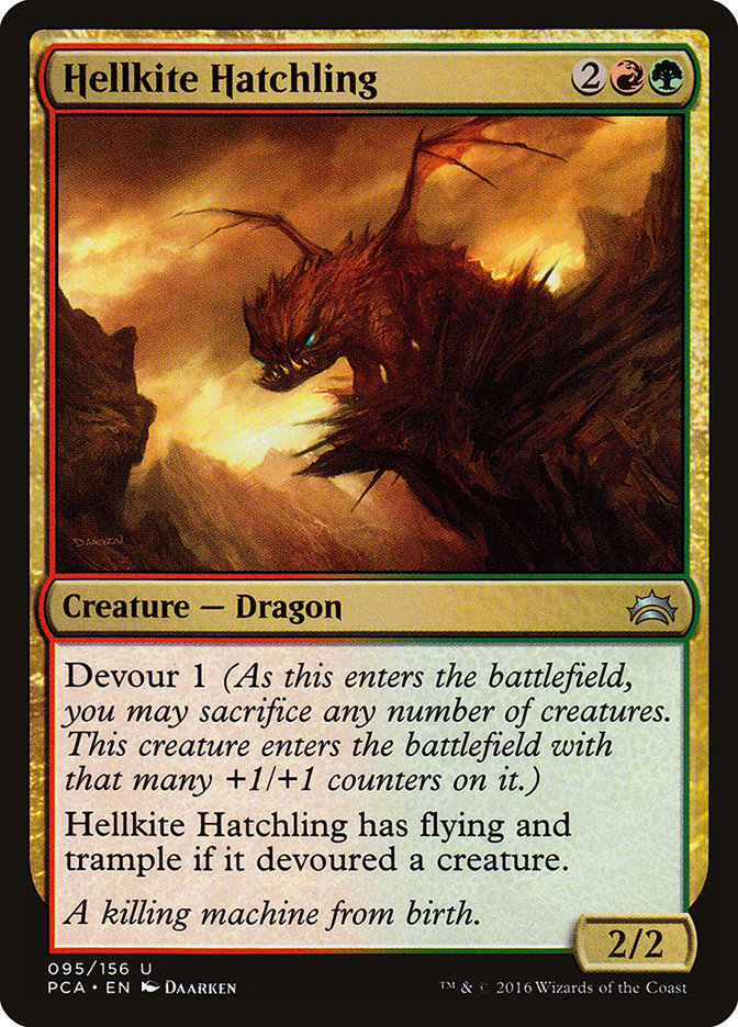 Hellkite Hatchling [Planechase Anthology] | North Valley Games
