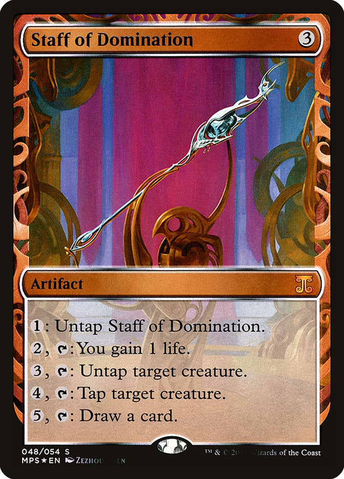 Staff of Domination [Kaladesh Inventions] | North Valley Games