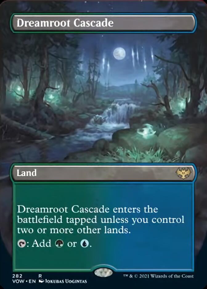 Dreamroot Cascade (Borderless Alternate Art) [Innistrad: Crimson Vow] | North Valley Games