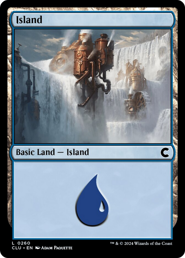 Island (0260) [Ravnica: Clue Edition] | North Valley Games