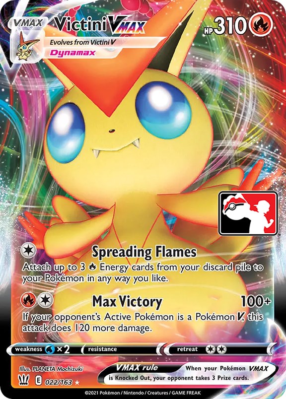Victini VMAX (022/163) [Prize Pack Series One] | North Valley Games