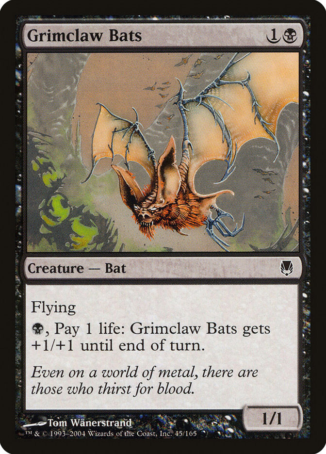Grimclaw Bats [Darksteel] | North Valley Games