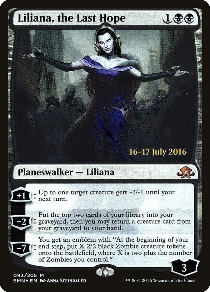 Liliana, the Last Hope [Eldritch Moon Prerelease Promos] | North Valley Games