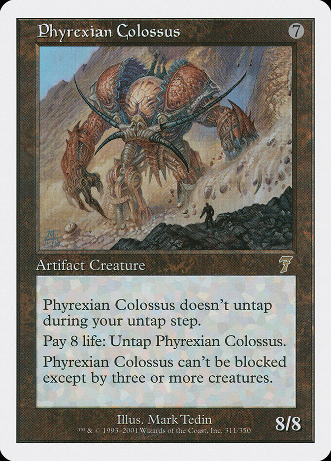 Phyrexian Colossus [Seventh Edition] | North Valley Games