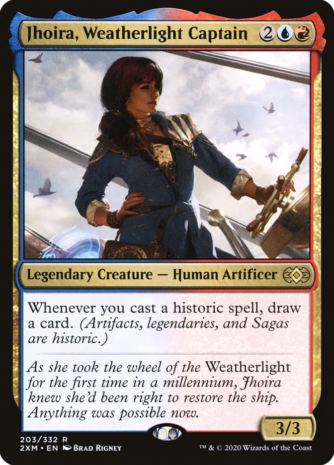 Jhoira, Weatherlight Captain [Double Masters] | North Valley Games