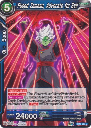 Fused Zamasu, Advocate for Evil (BT10-053) [Rise of the Unison Warrior 2nd Edition] | North Valley Games