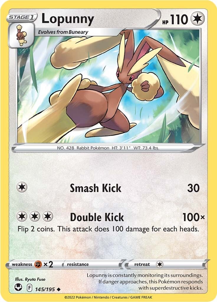 Lopunny (145/195) [Sword & Shield: Silver Tempest] | North Valley Games