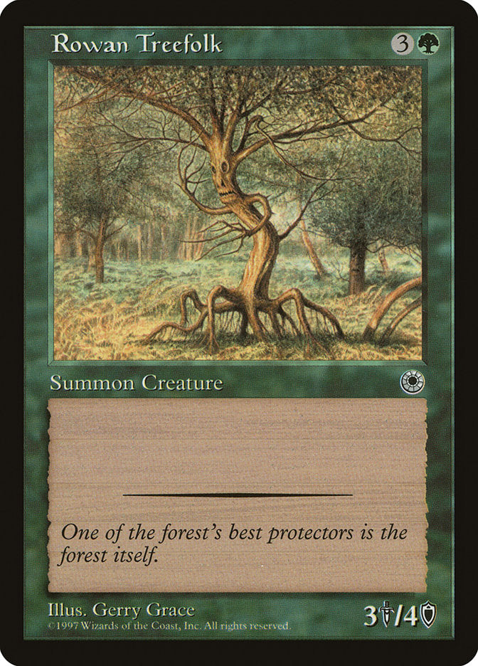 Rowan Treefolk [Portal] | North Valley Games