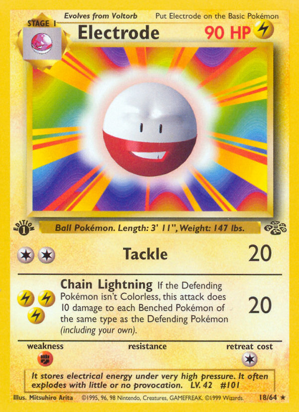 Electrode (18/64) [Jungle 1st Edition] | North Valley Games