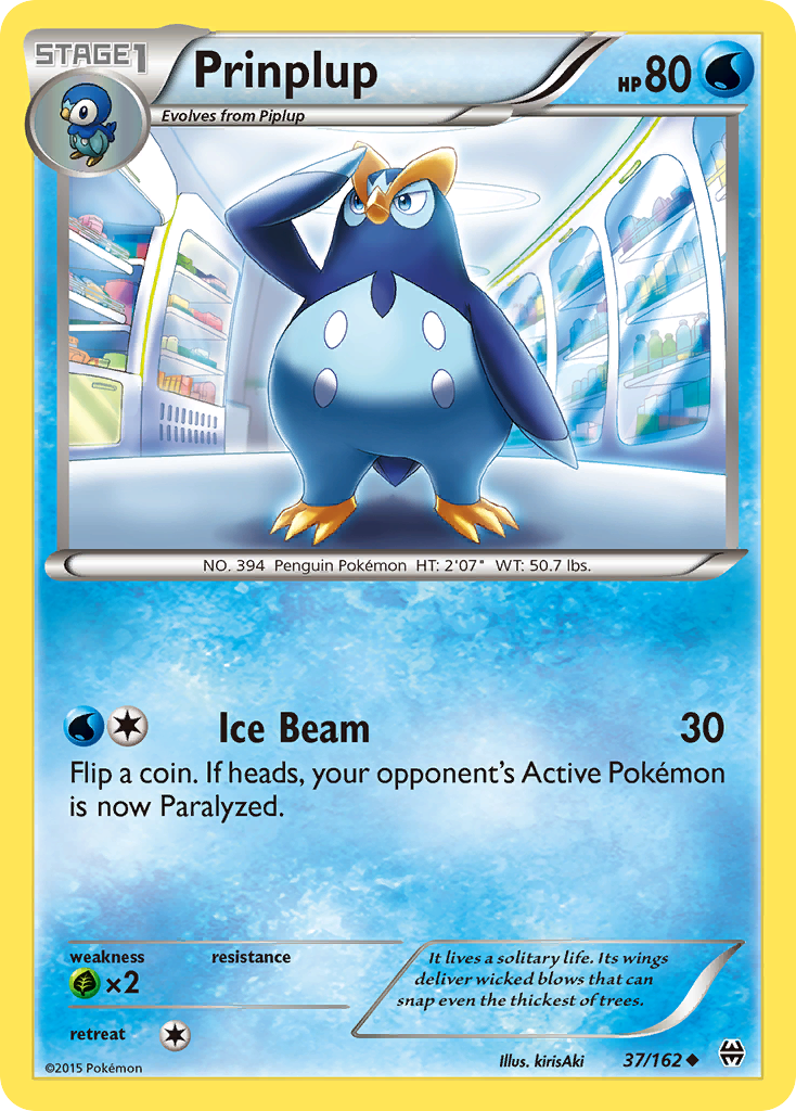 Prinplup (37/162) [XY: BREAKthrough] | North Valley Games