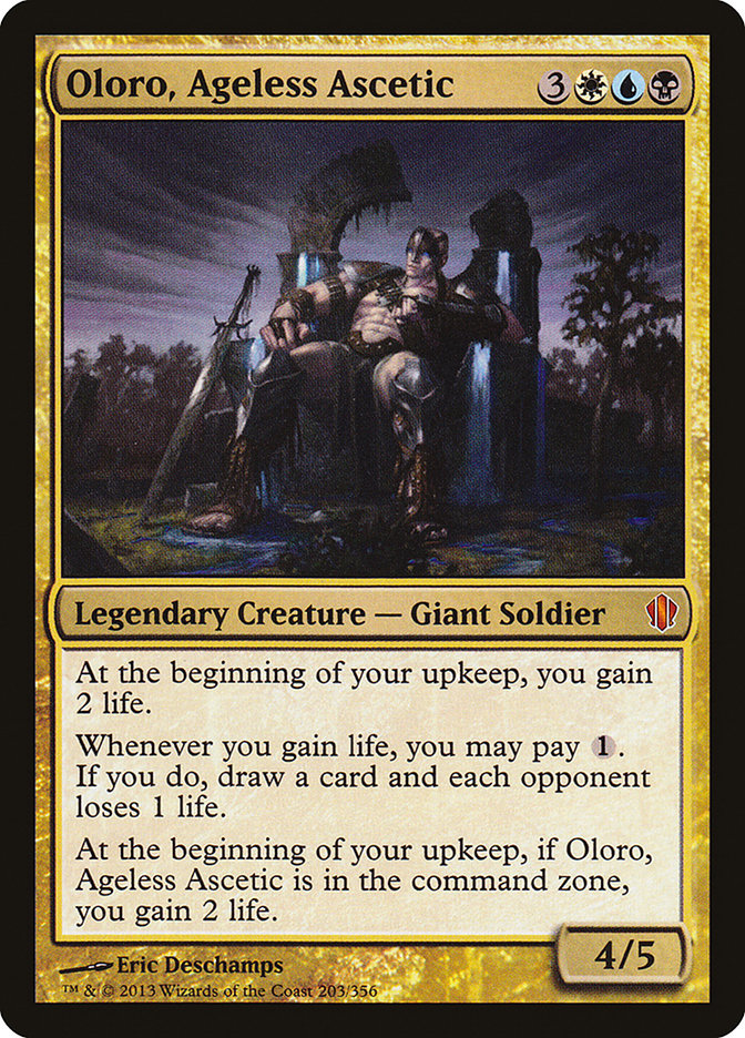 Oloro, Ageless Ascetic [Commander 2013] | North Valley Games