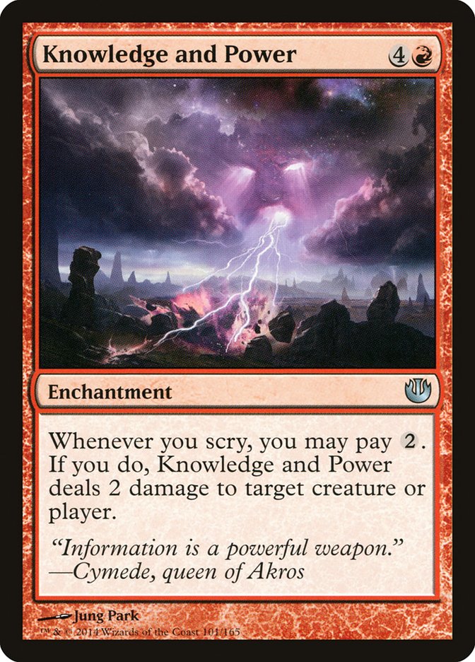 Knowledge and Power [Journey into Nyx] | North Valley Games