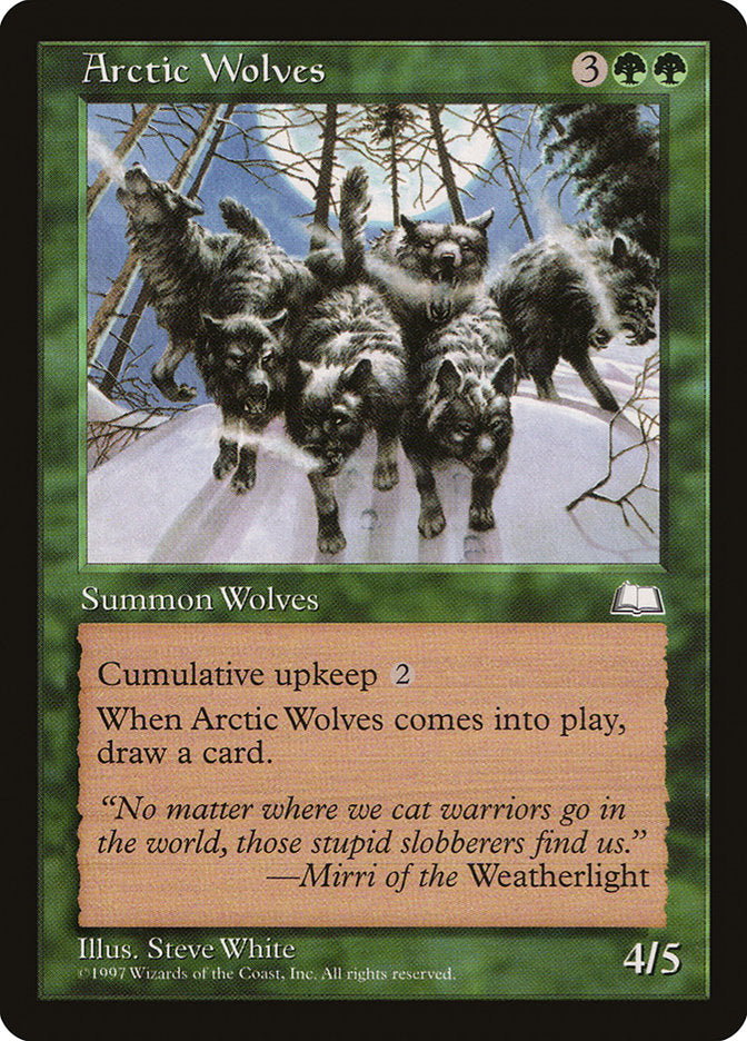 Arctic Wolves [Weatherlight] | North Valley Games