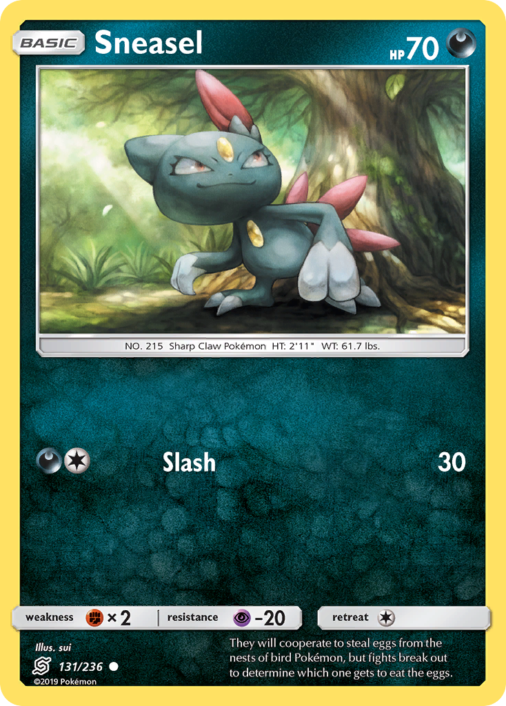 Sneasel (131/236) [Sun & Moon: Unified Minds] | North Valley Games