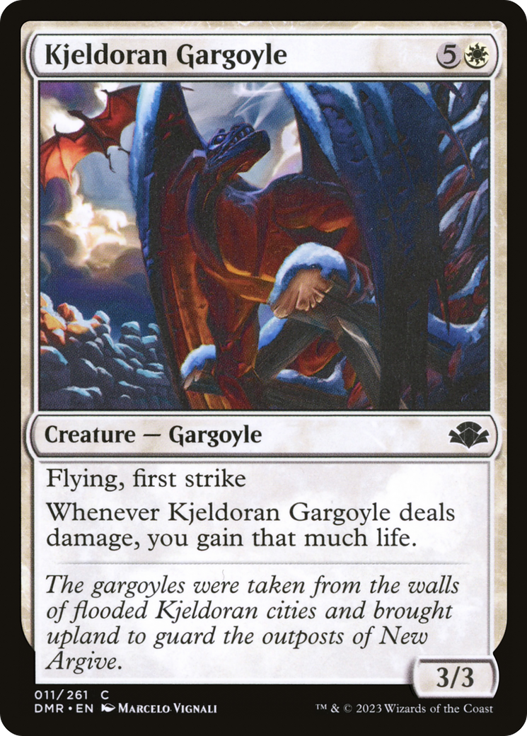 Kjeldoran Gargoyle [Dominaria Remastered] | North Valley Games