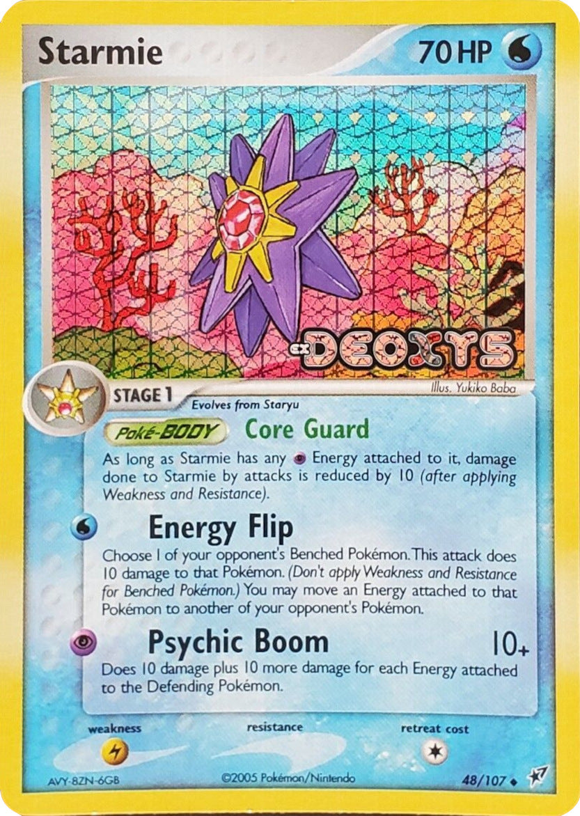 Starmie (48/107) (Stamped) [EX: Deoxys] | North Valley Games