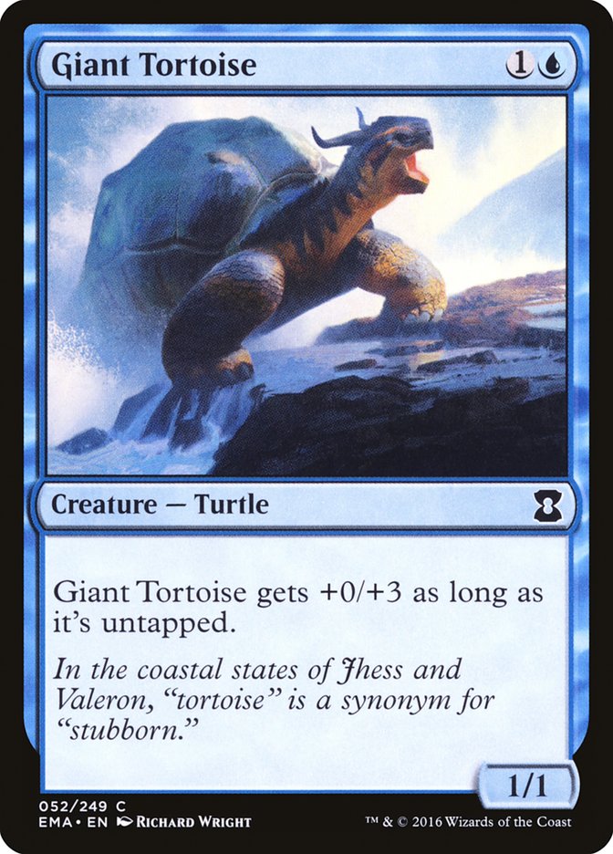 Giant Tortoise [Eternal Masters] | North Valley Games