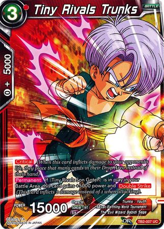Tiny Rivals Trunks (TB2-007) [World Martial Arts Tournament] | North Valley Games