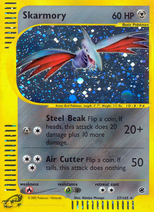 Skarmory (27/165) [Expedition: Base Set] | North Valley Games
