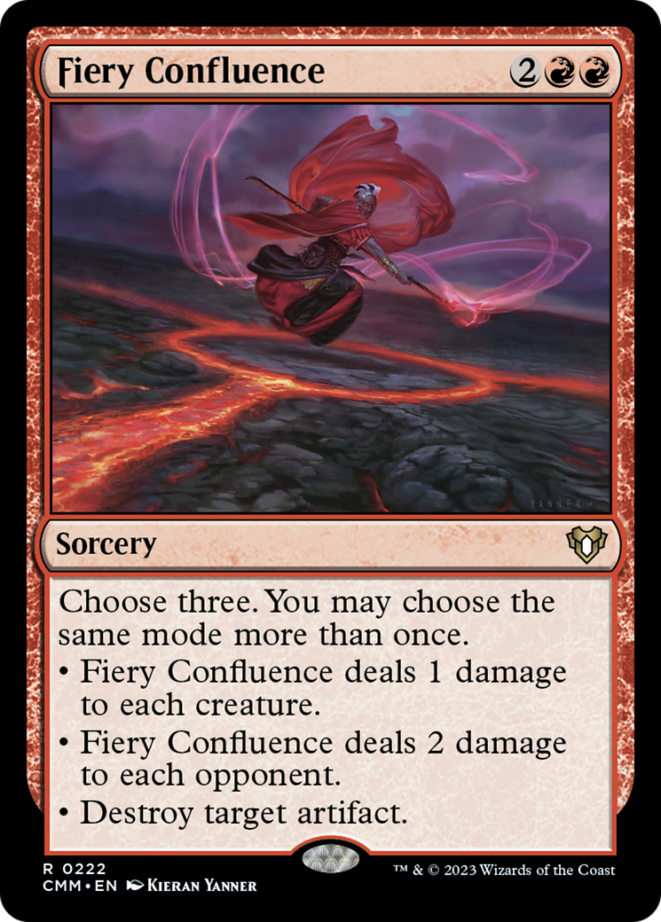 Fiery Confluence [Commander Masters] | North Valley Games