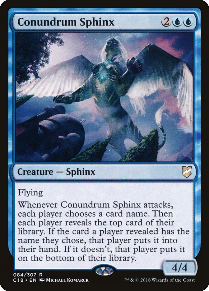 Conundrum Sphinx [Commander 2018] | North Valley Games