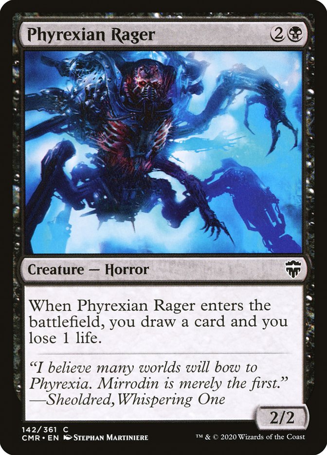 Phyrexian Rager [Commander Legends] | North Valley Games