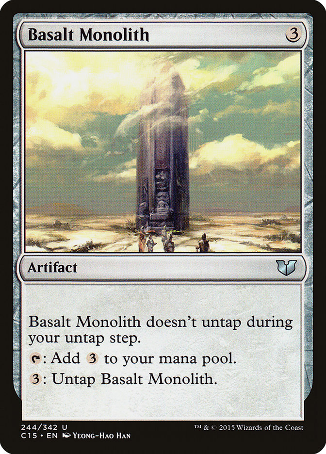 Basalt Monolith [Commander 2015] | North Valley Games