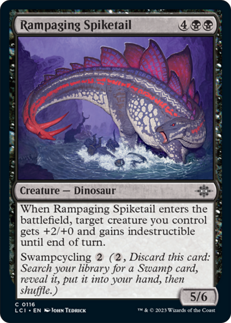 Rampaging Spiketail [The Lost Caverns of Ixalan] | North Valley Games