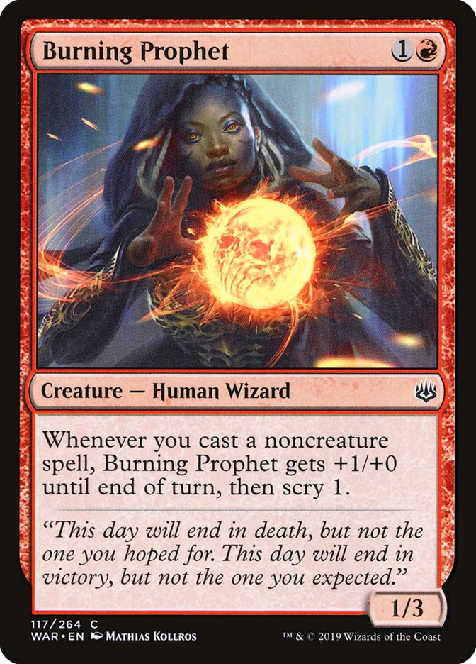 Burning Prophet [War of the Spark] | North Valley Games