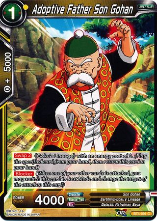 Adoptive Father Son Gohan (BT4-091) [Colossal Warfare] | North Valley Games