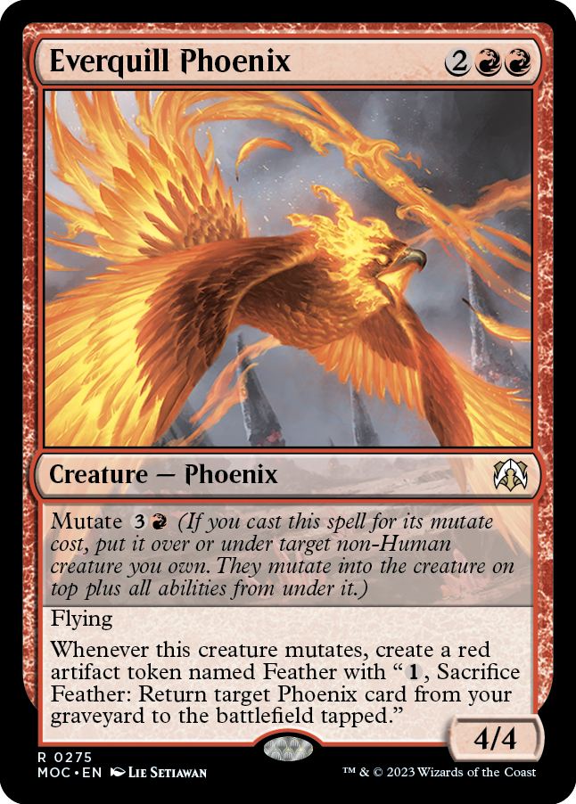 Everquill Phoenix [March of the Machine Commander] | North Valley Games