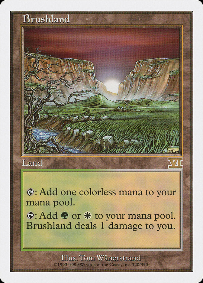 Brushland [Classic Sixth Edition] | North Valley Games