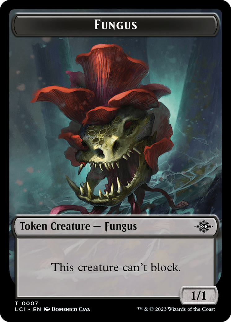 Fungus Token [The Lost Caverns of Ixalan Tokens] | North Valley Games