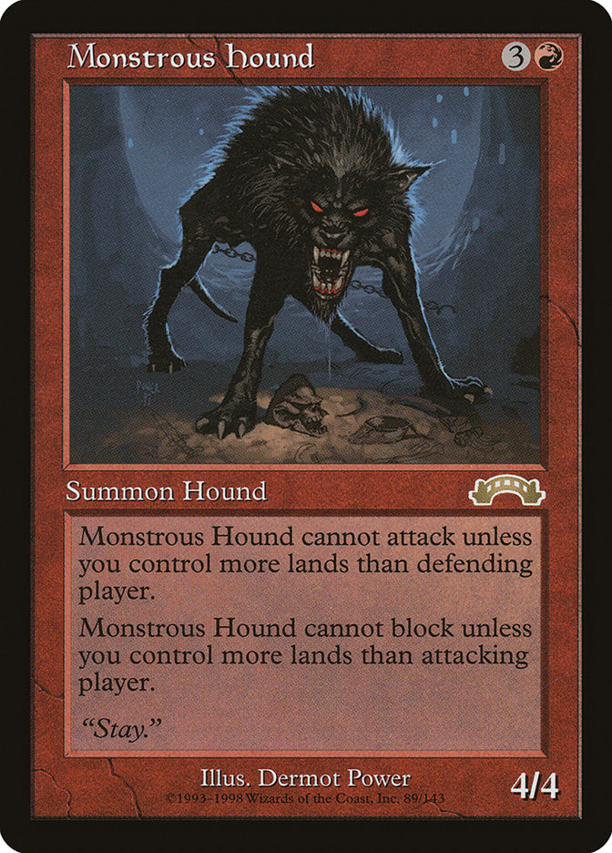 Monstrous Hound [Exodus] | North Valley Games