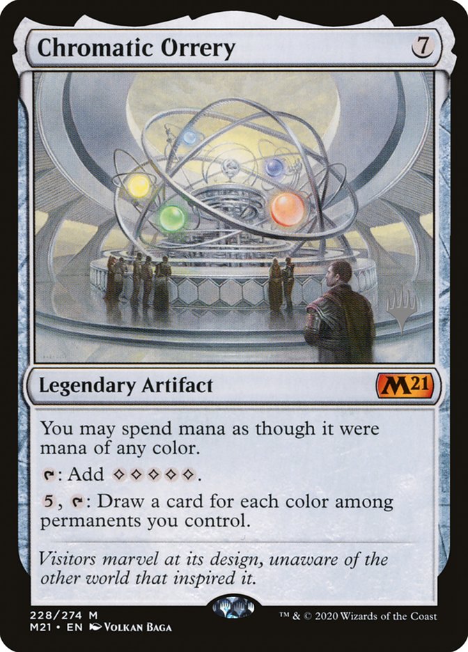 Chromatic Orrery (Promo Pack) [Core Set 2021 Promos] | North Valley Games