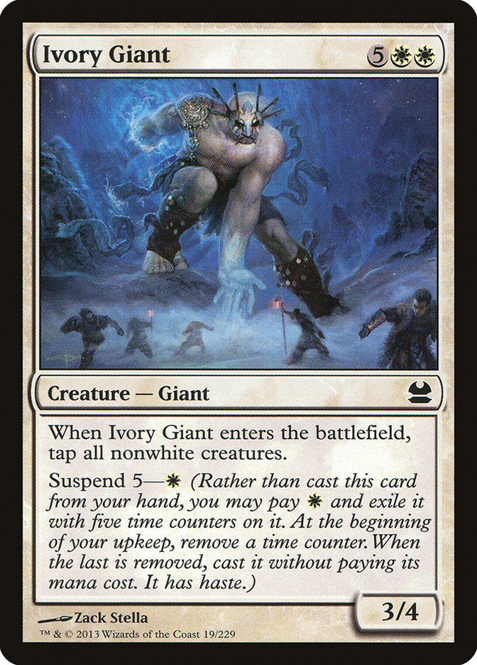 Ivory Giant [Modern Masters] | North Valley Games