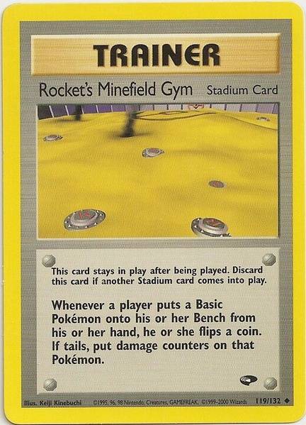 Rocket's Minefield Gym (119/132) [Gym Challenge Unlimited] | North Valley Games