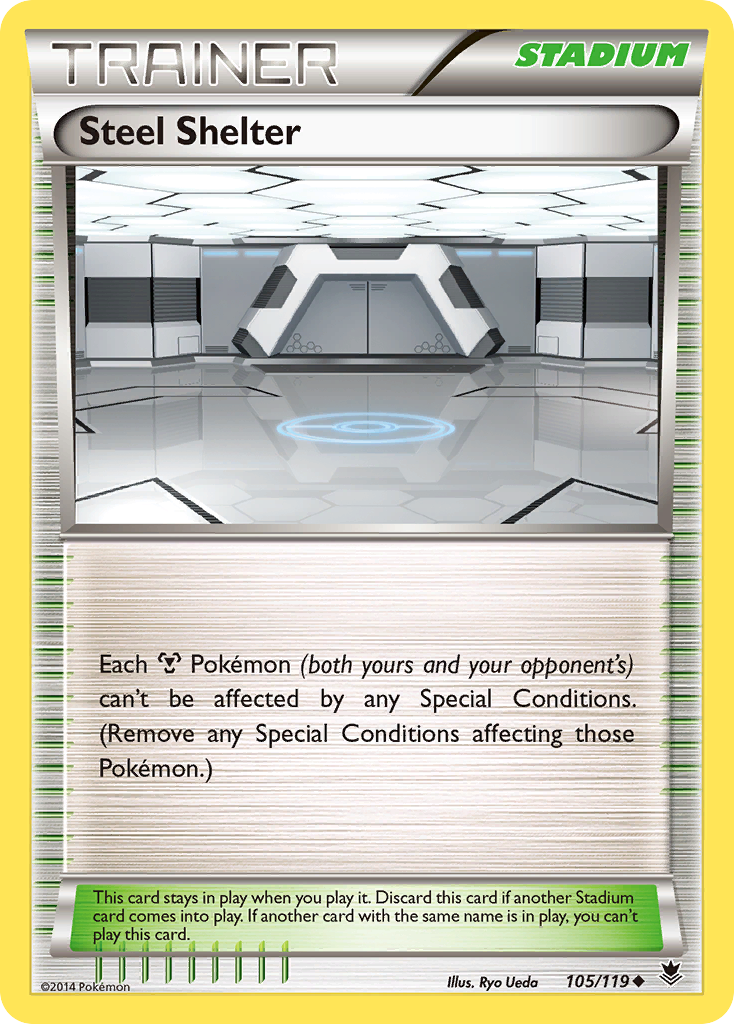 Steel Shelter (105/119) [XY: Phantom Forces] | North Valley Games