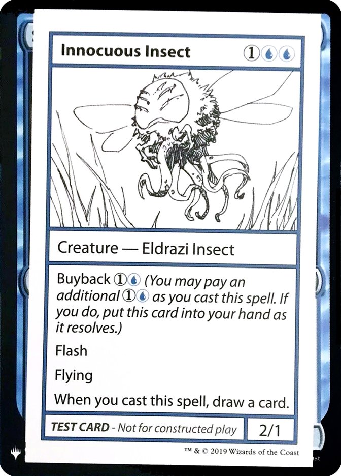 Innocuous Insect [Mystery Booster Playtest Cards] | North Valley Games