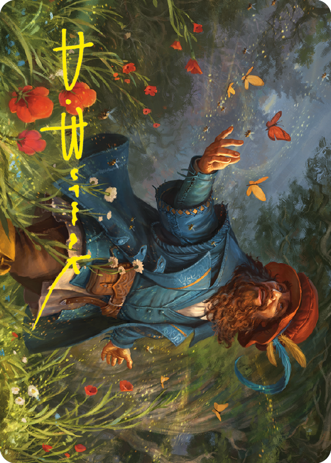 Tom Bombadil Art Card (Gold-Stamped Signature) [The Lord of the Rings: Tales of Middle-earth Art Series] | North Valley Games