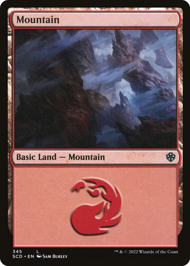 Mountain [Starter Commander Decks] | North Valley Games