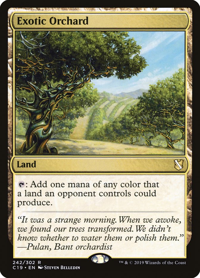 Exotic Orchard [Commander 2019] | North Valley Games