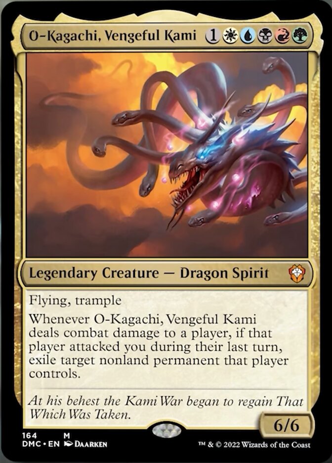 O-Kagachi, Vengeful Kami [Dominaria United Commander] | North Valley Games