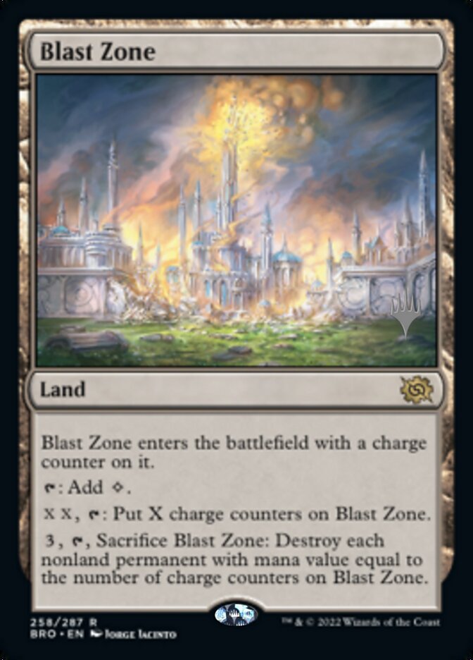 Blast Zone (Promo Pack) [The Brothers' War Promos] | North Valley Games
