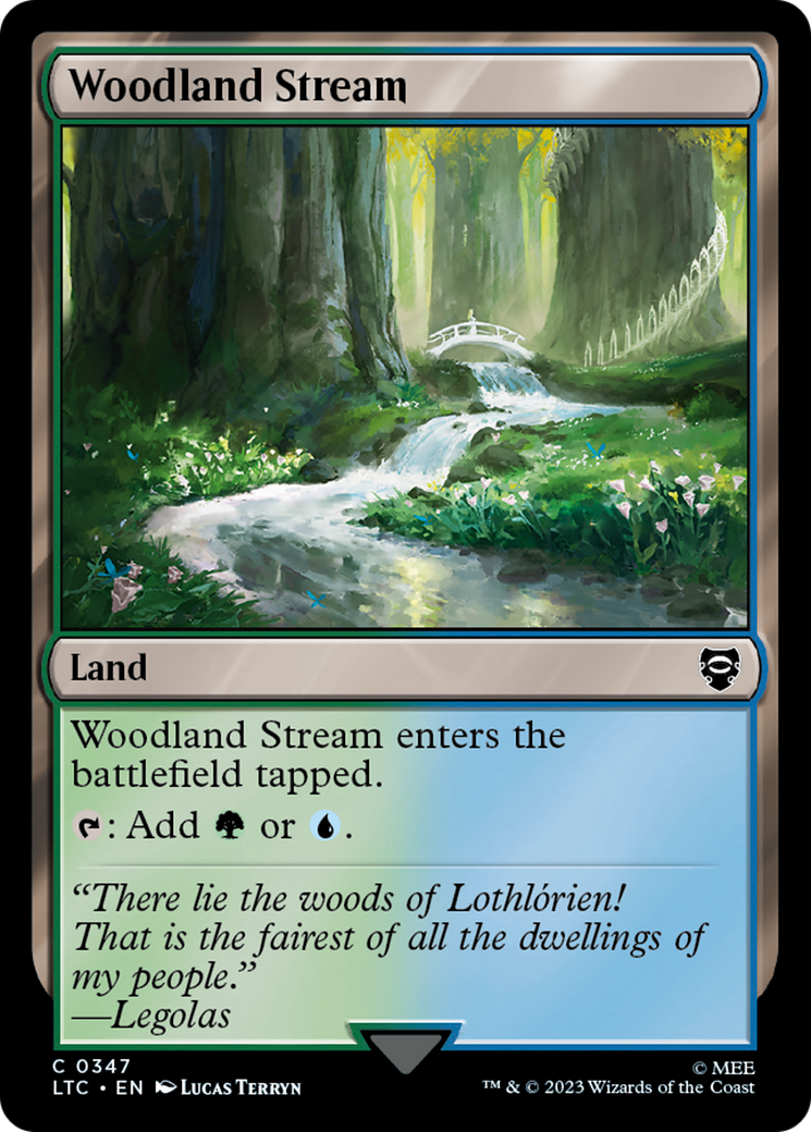 Woodland Stream [The Lord of the Rings: Tales of Middle-Earth Commander] | North Valley Games