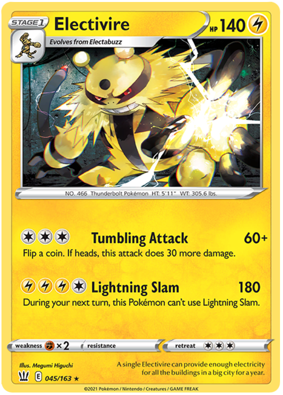 Electivire (045/163) [Sword & Shield: Battle Styles] | North Valley Games