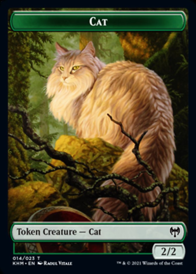 Cat Token [Kaldheim Tokens] | North Valley Games